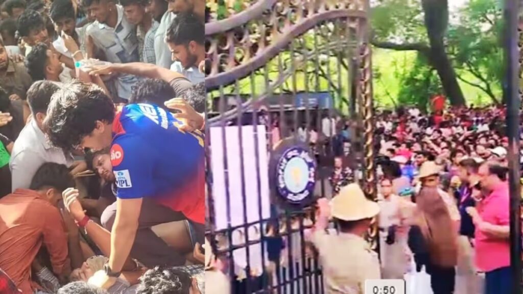 ಆರ್ಸಿಬಿ ವಿಜಯೋತ್ಸವ ವೇಳೆ ಇದೆಂಥಾ ಘೋರ?