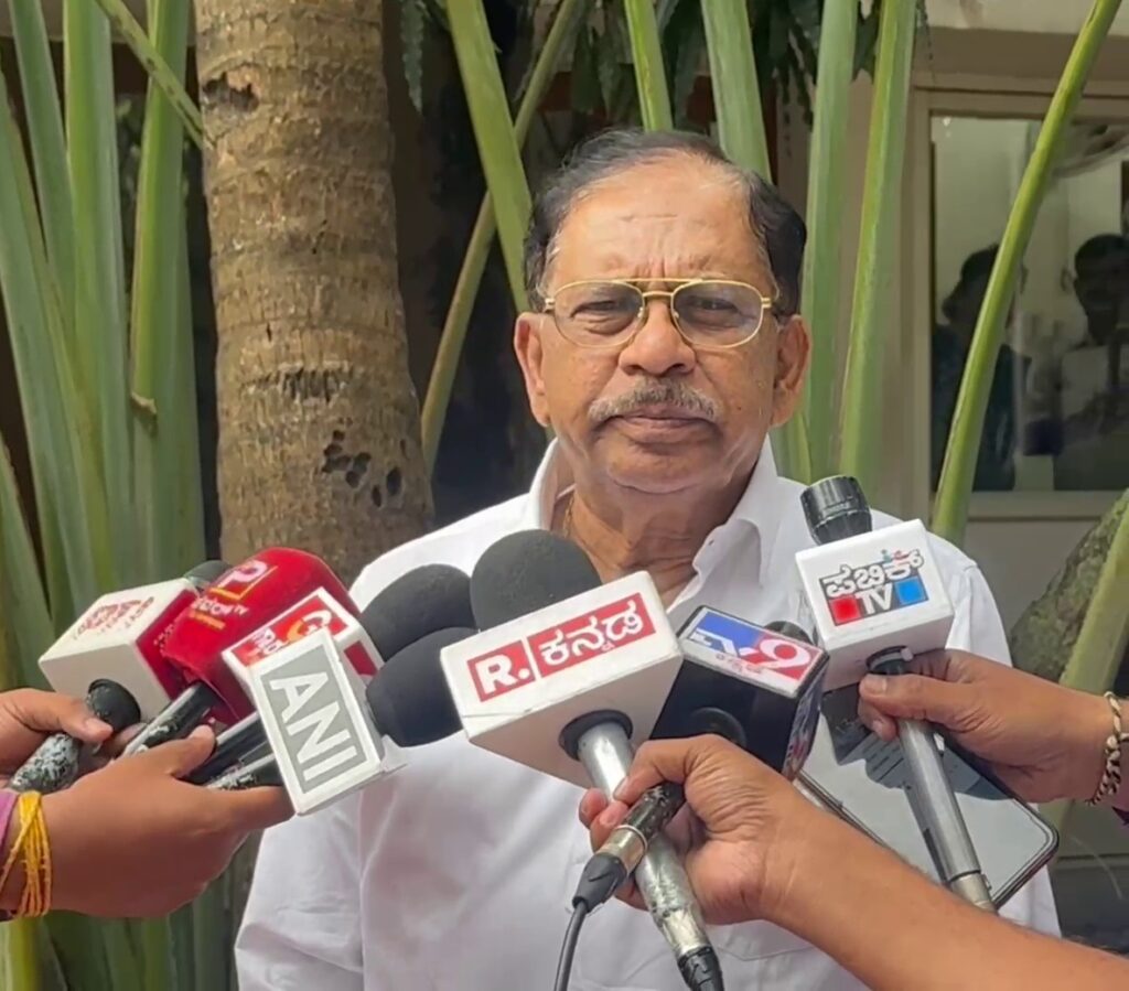 ಸಿಎಂ, ಡಿಸಿಎಂ ದೆಹಲಿಗೆ ಹೋಗಿರೋ ಉದ್ದೇಶ ನನಗೆ ತಿಳಿದಿಲ್ಲ : ಗೃಹ ಸಚಿವ ಪರಮೇಶ್ವರ್