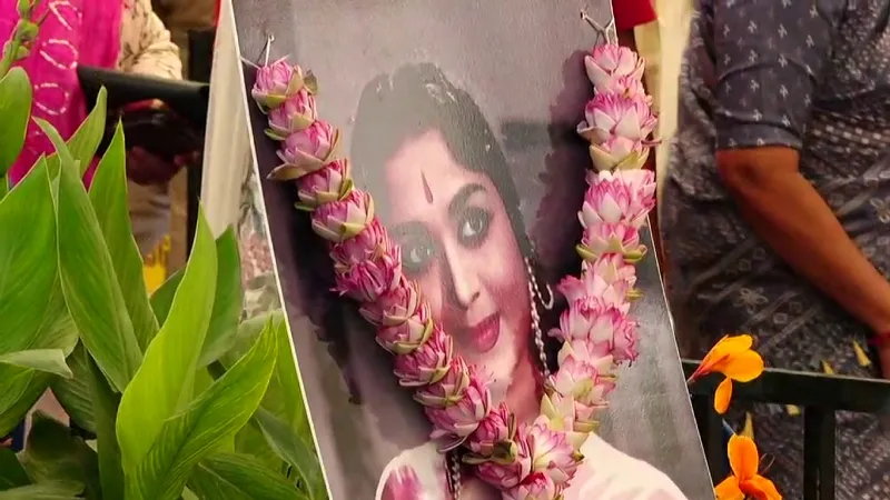 ಭೂ ತಾಯಿ ಒಡಲು ಸೇರಿದ ಕಲಾ ಸರಸ್ವತಿ : ಚತುರ್ಭಾಷಾ ನಟಿಗೆ ಅಂತಿಮ ವಿದಾಯ