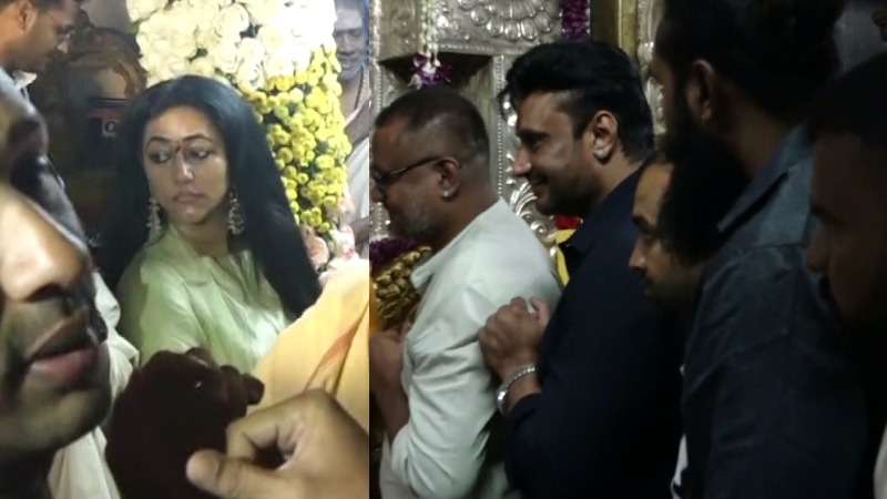 ಪತ್ನಿ ವಿಜಯಲಕ್ಷೀ ಜೊತೆ ಚಾಮುಂಡಿ ಬೆಟ್ಟಕ್ಕೆ ನಟ ದರ್ಶನ್ ಭೇಟಿ!