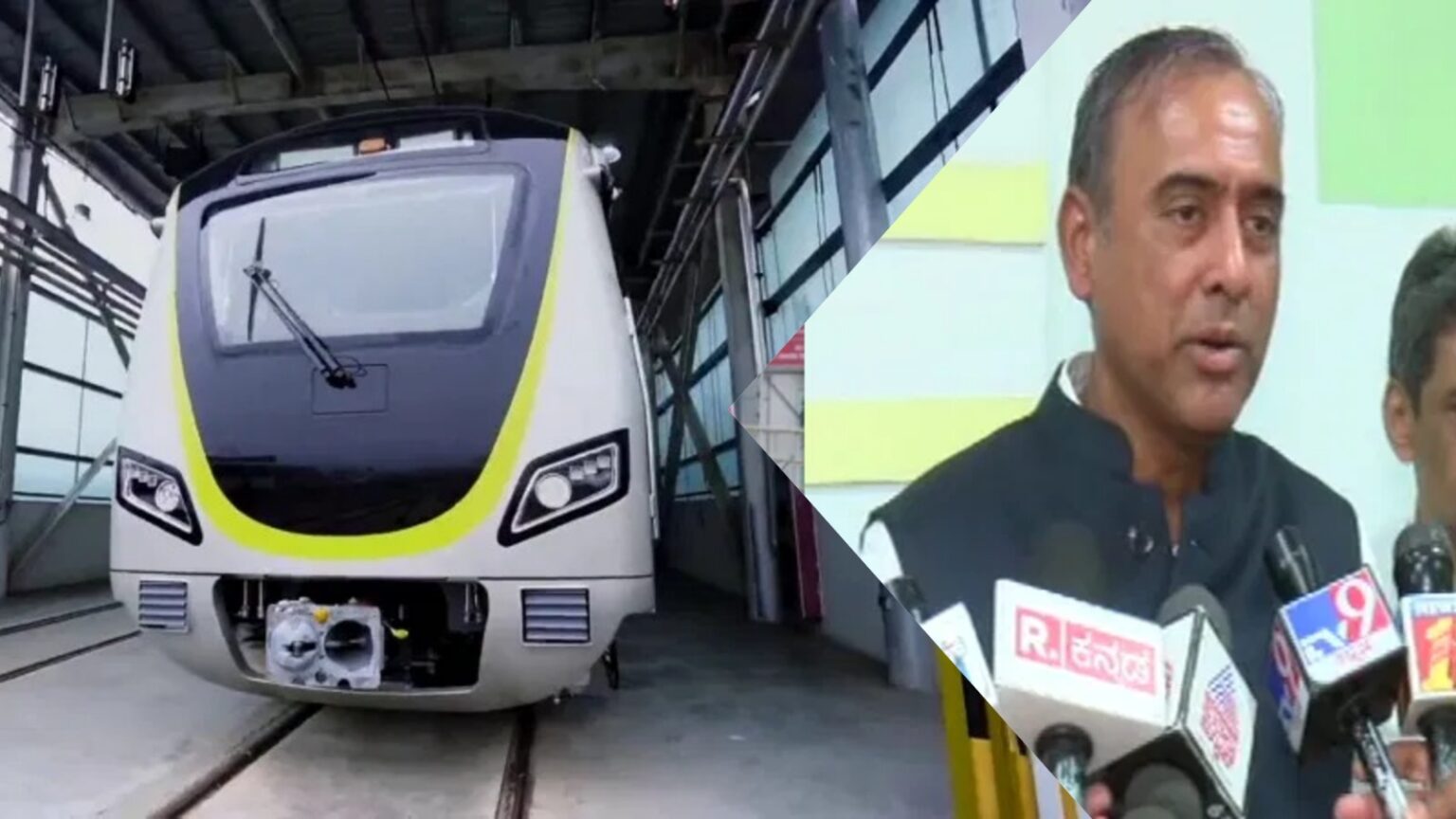 ಮೆಟ್ರೋ ಪ್ರಯಾಣಿಕರಿಗೆ ಗುಡ್ನ್ಯೂಸ್ : ಆಗಸ್ಟ್ 15 ರೊಳಗೆ ಹಳದಿ ಮಾರ್ಗಕ್ಕೆ ಚಾಲನೆ : BMRCL ಎಂಡಿ ಮಹೇಶ್ವರ್ ರಾವ್