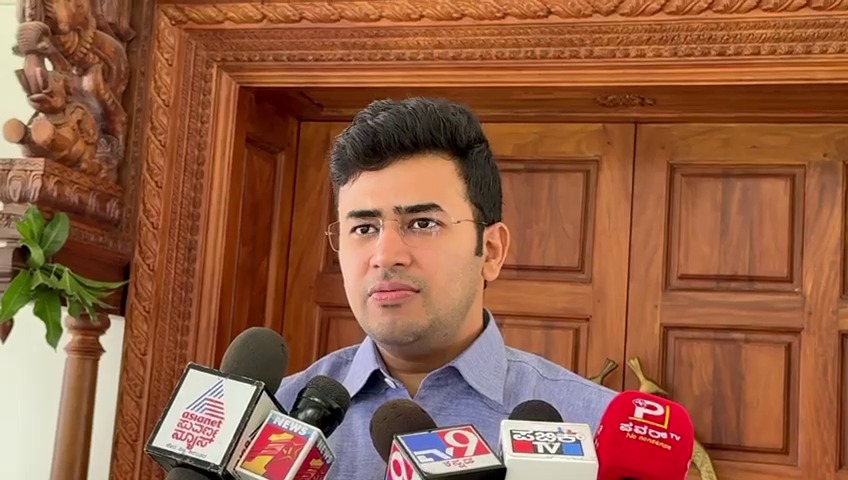 ಹಳದಿ ಮೆಟ್ರೋ ಪರಿಶೀಲಿಸಿದ ಡಿಸಿಎಂ ಡಿಕೆಶಿ ಬಗ್ಗೆ ಸಂಸದ ತೇಜಸ್ವಿ ಸೂರ್ಯ ವ್ಯಂಗ್ಯ