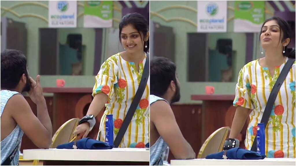 ಬಿಗ್ಬಾಸ್ನಲ್ಲಿ ಜೋಡಿ ಹಕ್ಕಿಗಳ ಲವ್ ಕಹಾನಿ : ಗಿಲ್ಲಿಗೆ ಕಾವ್ಯಾ ಮೇಲೆ ಲವ್ ಇದ್ಯಾ?