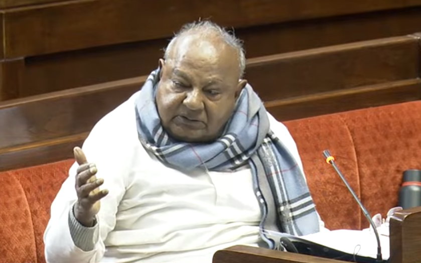 ವೋಟ್ ಚೋರಿ ಚರ್ಚೆ ; ಕಾಂಗ್ರೆಸ್ ವಿರುದ್ಧ ಗುಡುಗಿದ ಹೆಚ್.ಡಿ. ದೇವೇಗೌಡ